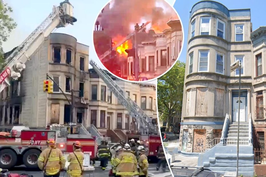 Murderous cult’s Brooklyn ‘house of evil’ burns down