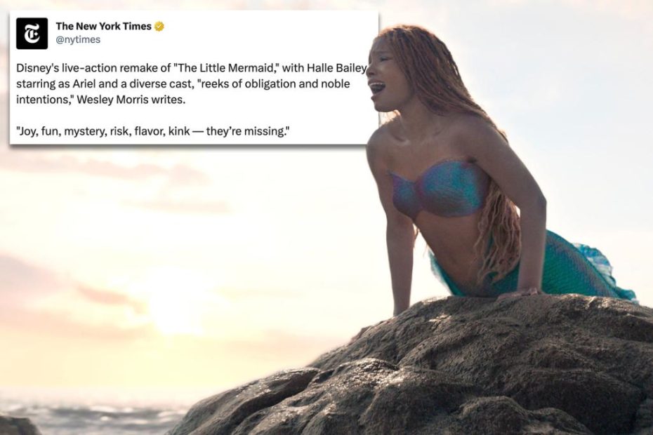 New York Times says Disney remake of 'The Little Mermaid' is lacking 'kink'