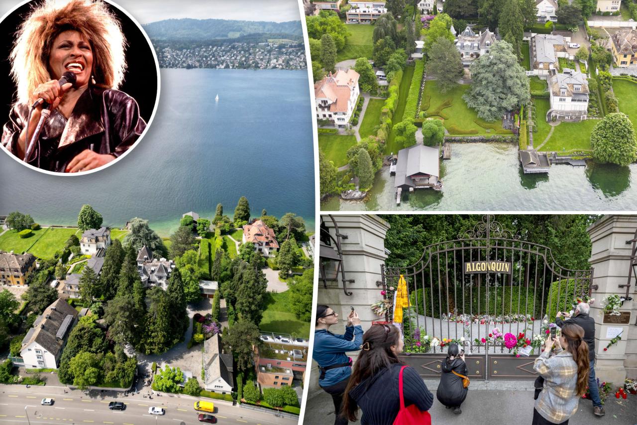 Tina Turner's life in Switzerland — see her M home