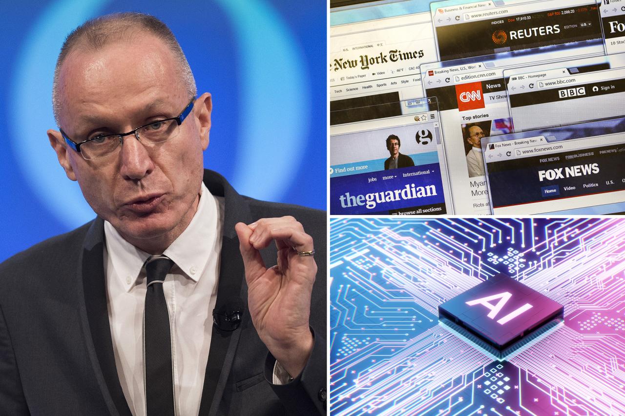 AI could 'undermine' journalism: News Corp’s Robert Thomson