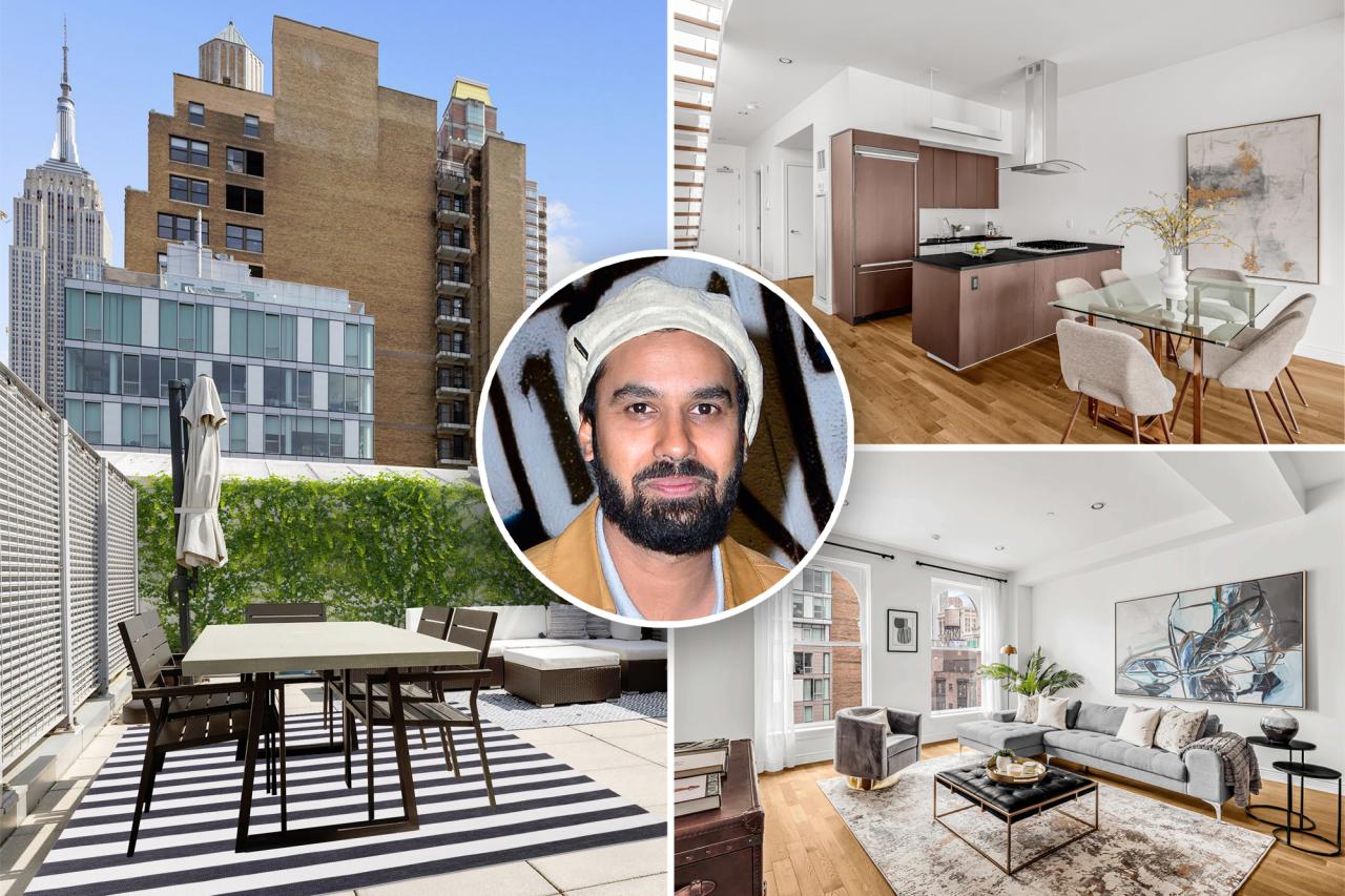 ‘Big Bang Theory’ nerd Kunal Nayyar’s NYC home asks .8M