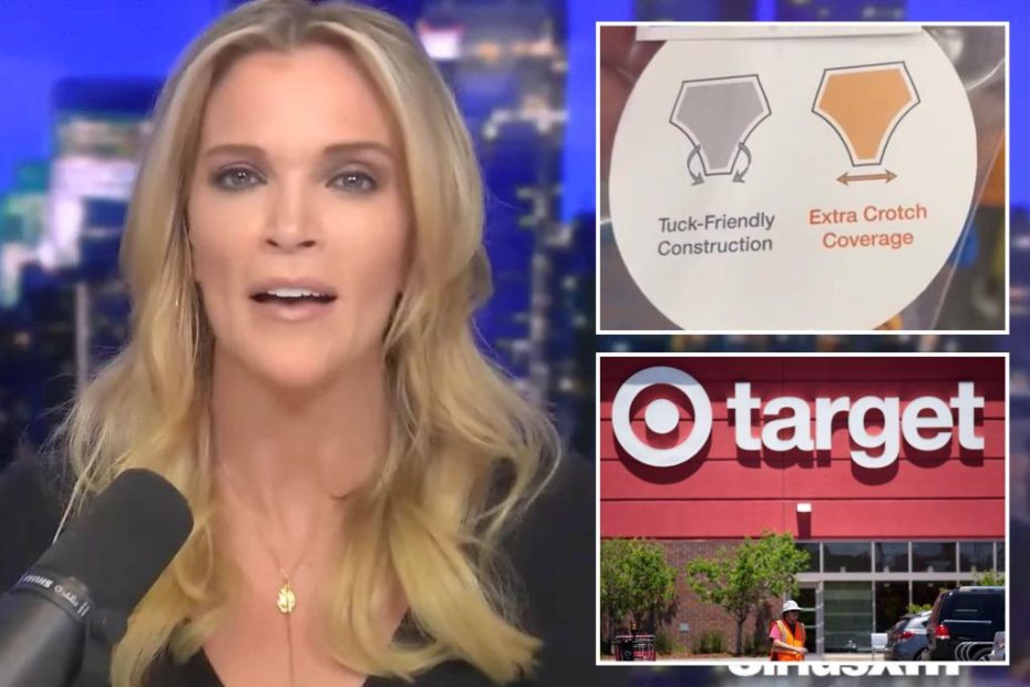 Megyn Kelly blasts Target over 'tuck-friendly' women's swimsuits