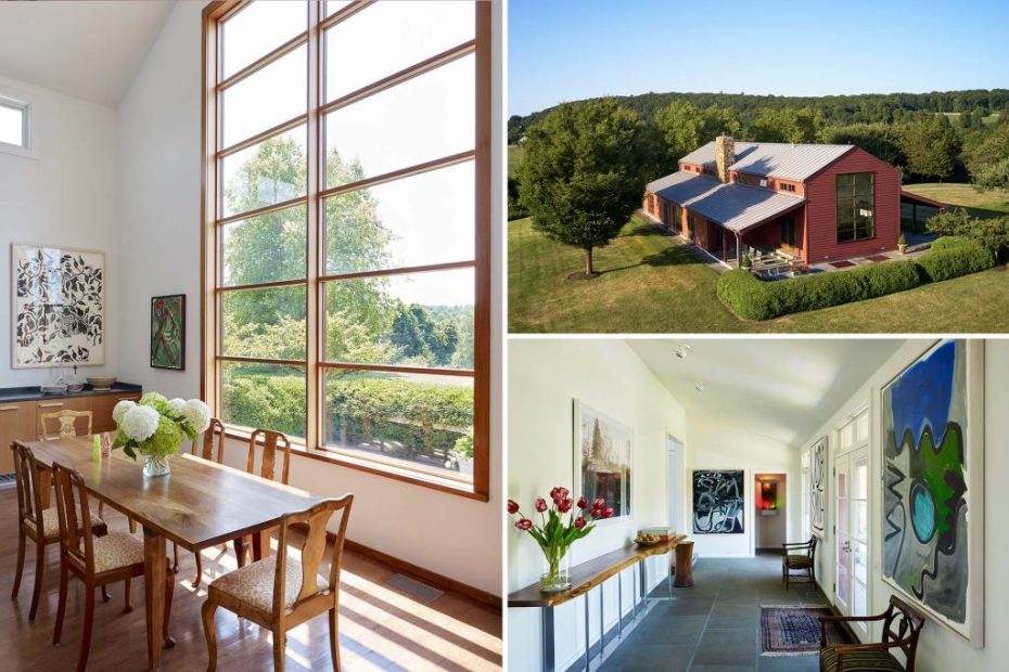 A 103-acre Hudson Valley farm-style home is asking $5.99M