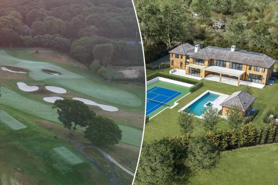 The top golf course homes for sale in the Hamptons
