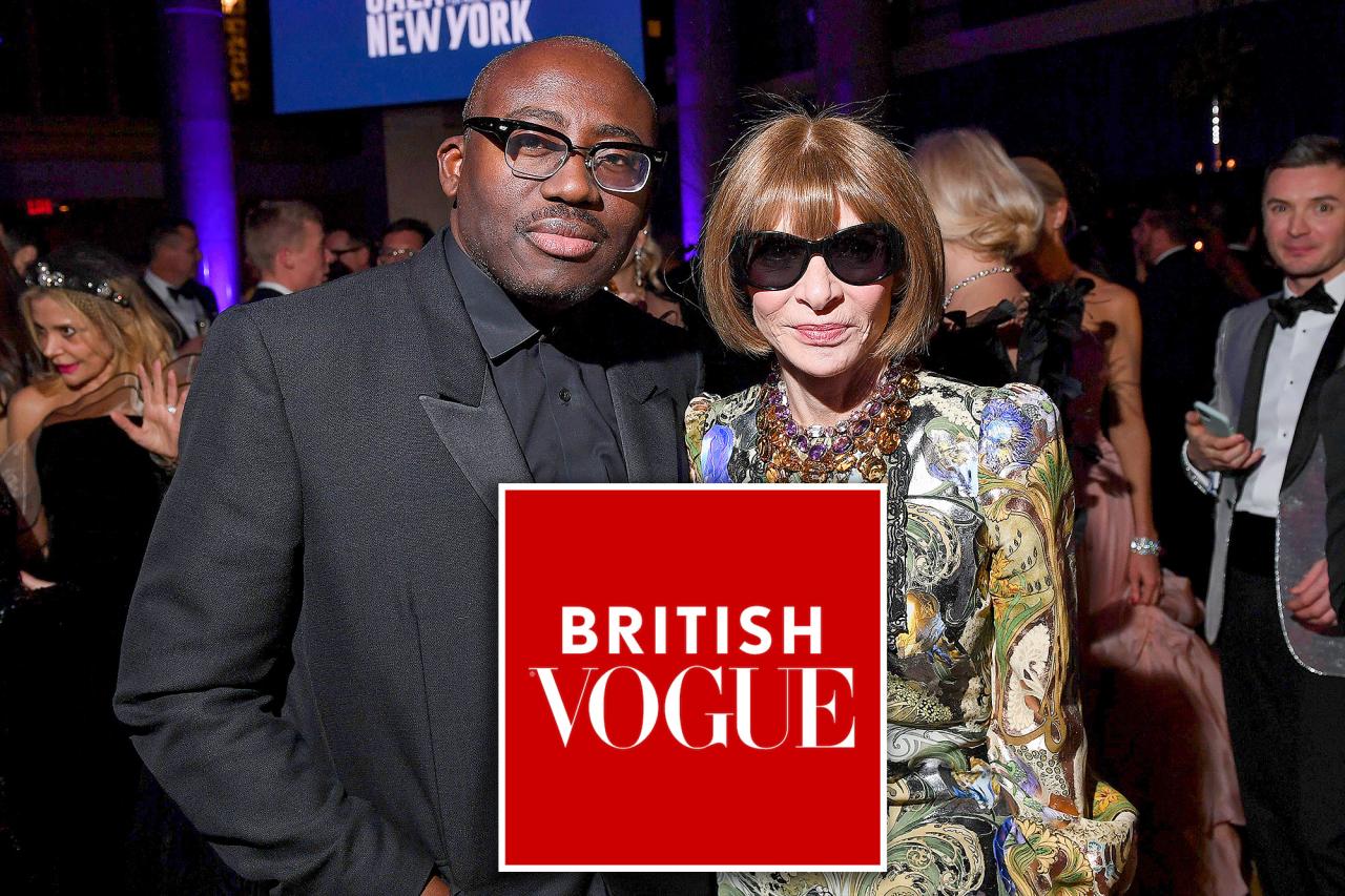 Power Struggle Between Anna Wintour and Edward Enninful at British ...