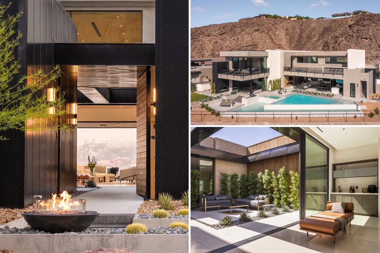 Nevada mansion carved into mountain range lists for M