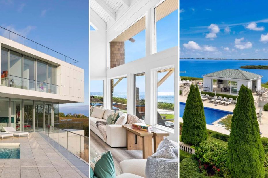 Hamptons luxury home prices dropping