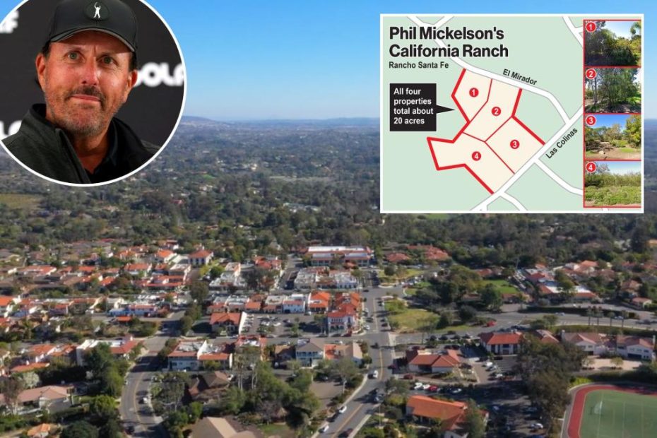 Phil Mickelson is buying up this California neighborhood