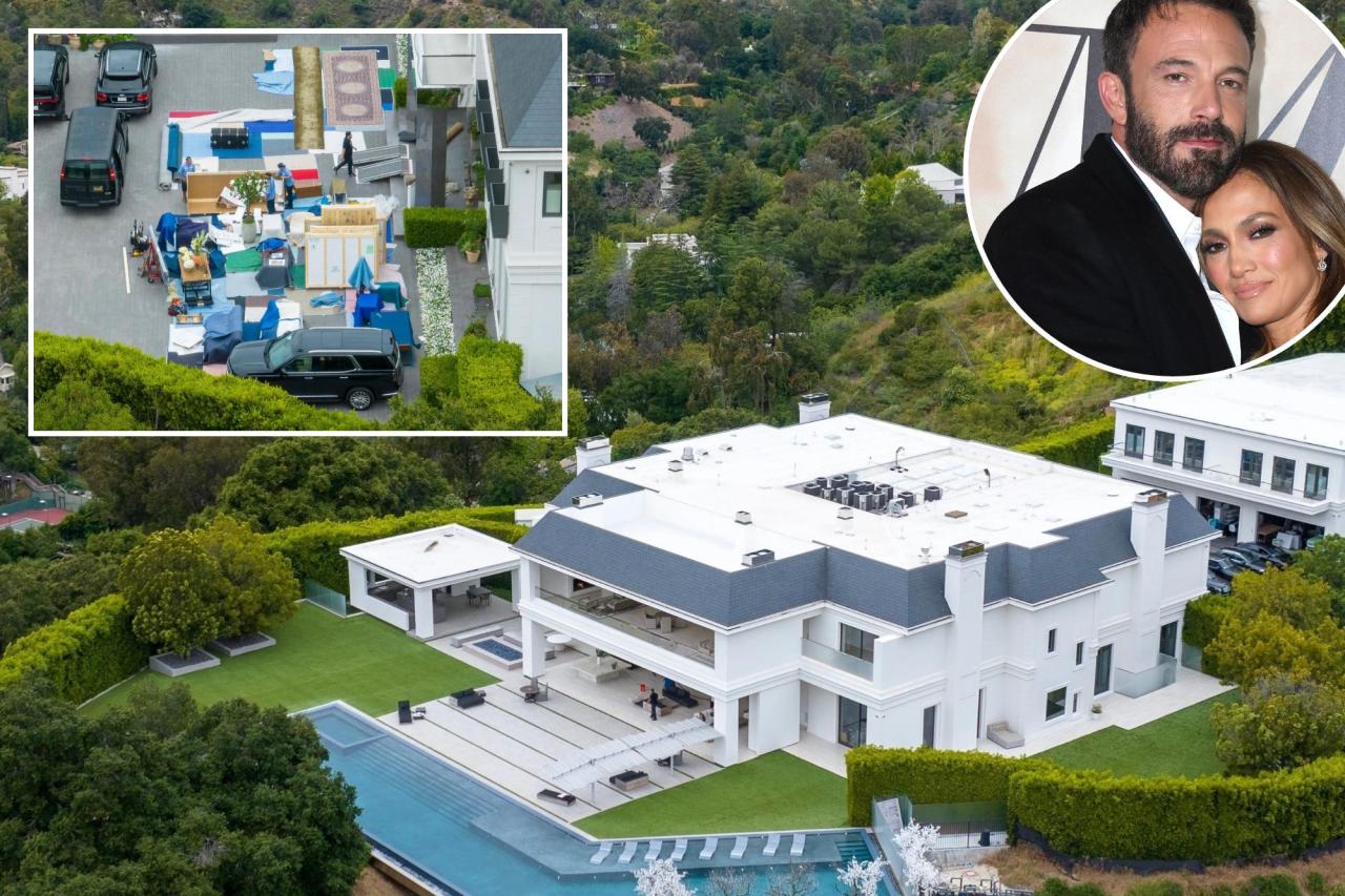 JLo and Ben Affleck pay .8M for a Beverly Hills mansion